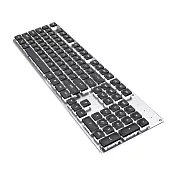 EWEADN 前行者 GX710S 有線鍵盤(水滴鍵帽) 靜音鍵盤 辦公鍵盤 巧克力鍵盤 注音 倉頡 -黑色/白光