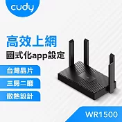 cudy WR1500 AX1500 Wi-Fi 6 雙頻無線路由器