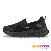 【LOTTO 義大利】男 EASY FLOW4 止滑健步鞋- 25.5cm 黑