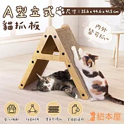 貓本屋 A型立式貓抓板