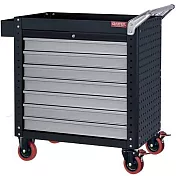 【SHUTER 樹德】專業抽屜型工具車-已組裝 黑色 /組 CT-H7