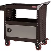 【SHUTER 樹德】加門專業型工具車-已組裝 黑色 /組 CT-HD