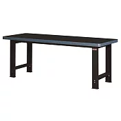 【SHUTER 樹德】210cm耐衝擊專業工作桌-已組裝 黑色 /組 WH-7U
