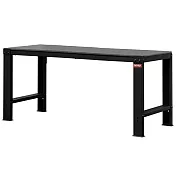 【SHUTER 樹德】180cm高荷重型鋼製工作桌-已組裝 黑色 /組 WH-6I