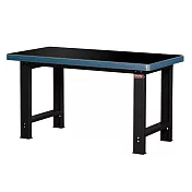 【SHUTER 樹德】150cm高荷重樹德板工作桌-已組裝 黑色 /組 WH-5T