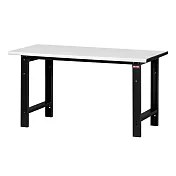 【SHUTER 樹德】150cm中型耐磨工作桌-已組裝 黑色 /組 WM-5M