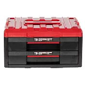 【SHUTER 樹德】職人旗艦重載雙抽屜工具箱 /組 TB-2D