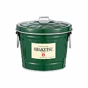 日本渡邊金屬｜OBAKETSU 手工製多功能迷你桶 1L 綠色