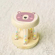 日本 Adnil LAND 可愛動物安撫搖鈴【熊熊】