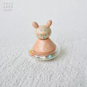 日本 Adnil LAND 可愛動物不倒翁安撫玩具【可愛兔兔】