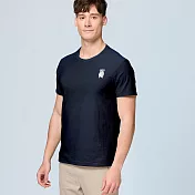 【荒野wildland】男輕量交織吸排快乾機能印花秀姑藍山 XL 秀姑藍山