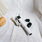 【美極品】 AI 360 未來三軸腳架組｜ AI跟臉穩拍神器(含AI跟拍助手+藍牙遙控器)  白三軸腳架+AI跟拍+藍牙遙控器