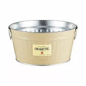 日本渡邊金屬｜OBAKETSU 手工製多功能迷你桶 7.5L 象牙色