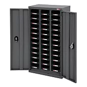 【SHUTER 樹德】三排 30格 零件櫃 加門 /組 A6V-330HD