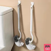 JIAGO 無死角馬桶刷 白色