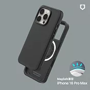 犀牛盾 iPhone 16 Pro Max(6.9吋) SolidX(MagSafe兼容)強化吸震緩衝防摔手機殼- 經典黑
