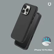 犀牛盾 iPhone 16 Pro Max(6.9吋) SolidX 強化吸震緩衝防摔手機殼- 經典黑