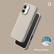 犀牛盾 iPhone 16 Plus(6.7吋) SolidX 強化吸震緩衝防摔手機殼- 貝殼灰