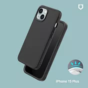 犀牛盾 iPhone 15 Plus(6.7吋) SolidX 強化吸震緩衝防摔手機殼- 經典黑