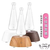 【Amywo艾美窩】擴香儀I-56型(三選一) 玻璃精油冷噴霧化擴香儀 香薰機 定時 精油 空氣淨化 七彩燈 靜音 助眠 香氛 無 白色