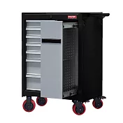 【SHUTER 樹德】工具車-已組裝 黑身灰抽 /組 TC-H25 黑身灰抽