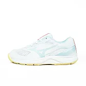 Mizuno Cyclone Speed 5 [V1GC258030] 女 排球鞋 穩定 包覆 回彈 白 水藍