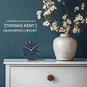 Thomas Kent|MULBERRY 06吋 英倫風現代時鐘 靜音桌鐘 -多色可選 (時鐘 桌鐘 室內桌鐘 ) 深夜籃