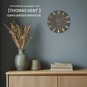Thomas Kent|MULBERRY 12吋 英倫風現代時鐘 靜音掛鐘 -多色可選 咖啡金