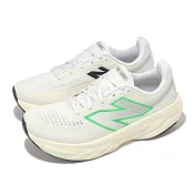 New Balance NB 慢跑鞋 Fresh Foam X 1080 V14 2E 寬楦 男鞋 米 綠 緩衝 運動鞋 NB M108014E-2E 25.5cm BEIGE/GREEN