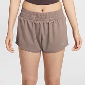 NIKE AS W NK ONE DF MR 3IN BR SHORT 女休閒短褲-DX6011233 XS 棕色