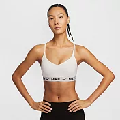 NIKE AS W NK DF INDY LGT SPT BRA 女運動內衣-FD1063101 XS 白色