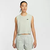 NIKE AS W NSW CLUB CRP SL TEE HBR 女背心上衣-HF9532034 2XL 綠色
