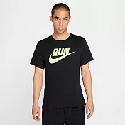 NIKE AS M NK RUN ENERGY MILER SS TO 男短袖上衣-HJ3565010 2XL 黑色