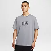 NIKE AS M NK TEE M90 OC VERB 男短袖上衣-HJ3432065 XL 灰色
