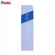 PENTEL C235P柔色系自動鉛筆芯 0.5 2B 柔藍