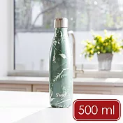 《S’well》Original流線不鏽鋼保溫瓶(青葉呢喃500ml) | swell 水壺 水瓶 保溫杯 運動水壺 環保杯 隨行杯