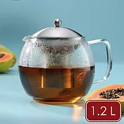 《KELA》Cylon玻璃濾茶壺(1.2L) | 泡茶 玻璃茶壺