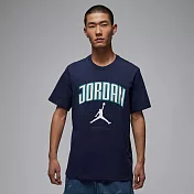 NIKE AS M J CITY 88 SS CREW 男短袖上衣-HQ0010410 XL 藍色