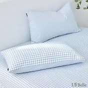 義大利La Belle《藍莓鬆餅》眠綿冰涼感信封枕套--2入