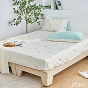 義大利La Belle《小熊QQ》雙人眠綿冰涼感床包枕套組