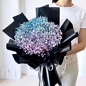 【Floral M】幻彩銀河星光漸層滿天星鮮花花束