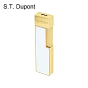 S.T.Dupont 都彭 TWIGGY系列 打火機 white/golden 30031