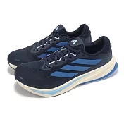 adidas 慢跑鞋 Supernova Rise 2 M 男鞋 黑 藍 反光 緩震 輕量 運動鞋 愛迪達 JR7685 29cm BLACK/BLUE