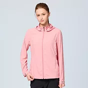 【荒野wildland】女山徑涼風抗UV輕薄外套205 野玫瑰粉 S 野玫瑰粉