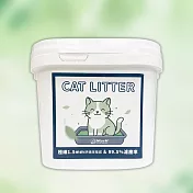 【NiceU毛樂趣】極細1.5mm酵素消臭豆腐貓砂(7KG桶裝2入) 綠茶