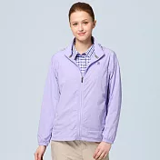 【荒野wildland】女20D輕量快乾功能外套114 灰紫色 M 114 灰紫色