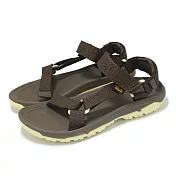 Teva 水陸機能涼鞋 M Hurricane XLT2 Terra Texture 男鞋 板岩棕 快乾 織帶 1170953SBK 26cm BROWN/YELLOW