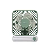 KINYO 復古靜音充電風扇 UF-2652 樸實綠