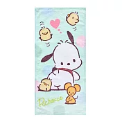 【ONEDER 旺達棉品】三麗鷗毛巾 帕恰狗純棉毛巾 Pochacco Sanrio童巾-  帕恰狗 PC-DB001
