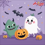 ArtLife藝術生活【DR175】萬聖節來敲門_DIY 數字 油畫 彩繪